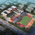 School SU Model 3d model