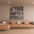 Modern Multiplayer Sofa 3d model