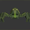 Mech tank mech insect mech spider crab machine crab mechanical crab mech crab 3d model