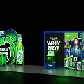 Tuborg Beer Green Bottle With Packaging And Break Rules Slogan