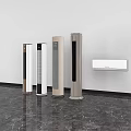 Modern Air Conditioner Fans With Tower And Wall Mounted Styles In Multiple Colors