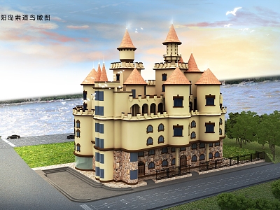 Sun Castle 3d model