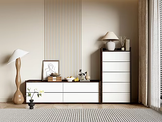 Minimum Style Cabinet Wine Cabinet Whole Cabinet Sideboard Cabinet Balcony Cabinet Locker Entrance Cabinet Bedside Cabinet 3d model