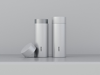 Thermos Cup Metal Thermos Cup Simple Thermos Cup 3d model