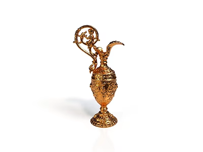 Hobo Pot Iron Pot Iron Hobo Game Item 3d model