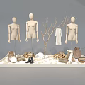 Modern Window Winter Window 3d model