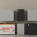 Koolifee Red Label White Black Gray Refrigerators and Freezers in Various Styles