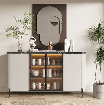 Modern Sideboard 3d model