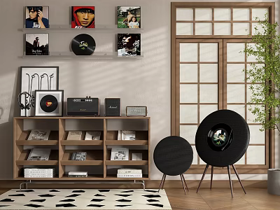 modern sound 3d model