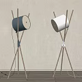 Modern floor lamp 3d model