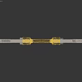 Adjustable Metal Turnbuckle Equipment With Hook Ends For Industrial Tensioning