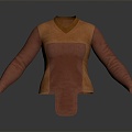 Tops, clothes, daily necessities, daily necessities 3d model