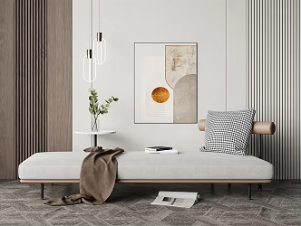 Modern chaise longue 3d model