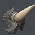 Viking Warrior Helmet With Metal Frame Leather Panel Decorative Horns And Engraved Emblem