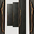 Elegant Brass Door Handles On Dark Wooden Cabinet Doors Various Designs