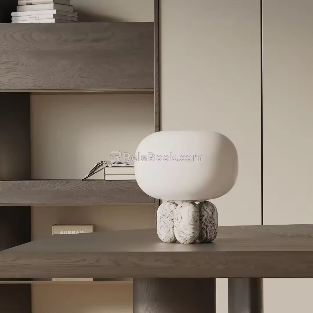 Modern table lamp 3d model