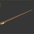 snake cobra venomous snake python reptile cold-blooded animal reptile 3d model