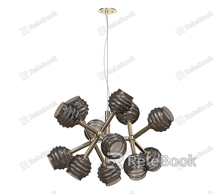 Molecule chandelier model