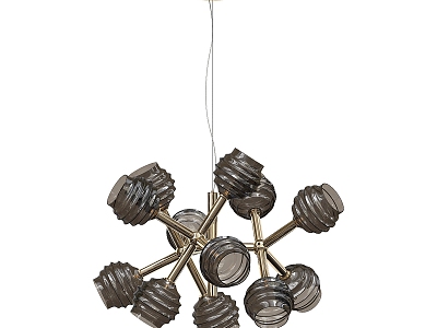 Molecule chandelier model