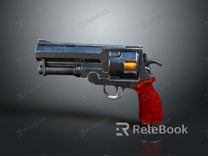 revolver revolver pistol semi-automatic pistol automatic pistol modern weapon hot weapon model