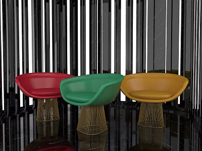 Modern Lounge Chair 3d model