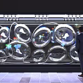 Transparent air model window 3d model