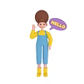 Character Game Role 3d model