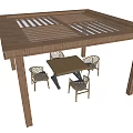 Modern Pavilion 3d model