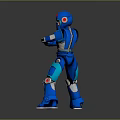 Robot Assistant Small Robot Butler Robot Butler Figure Game Figure 3d model