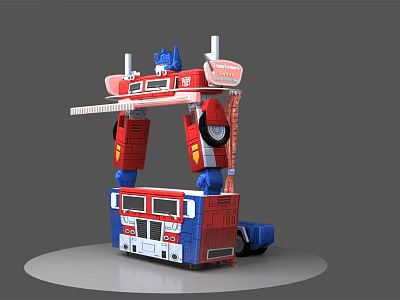 Modern float Transformers float 3d model