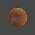 Fresh Orange Egg With Smooth Texture And Natural Hue In Soft Light