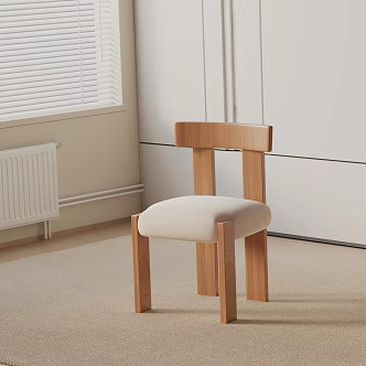Modern Dining Chair 3d model
