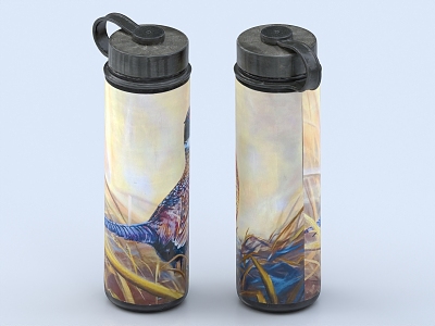 Water Cup Thermos Cup Hot Water Cup Thermos Bottle Water Bottle Old Thermos Old Water Cup 3d model