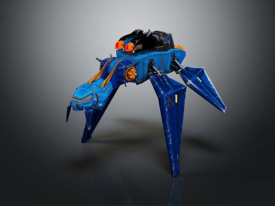 Modern Fighter Space Fighter Space Fighter 3d model