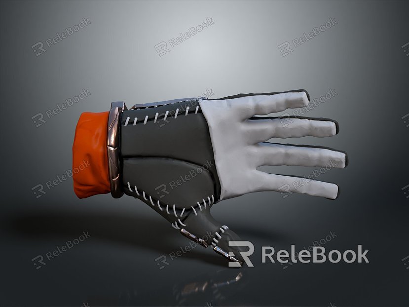 Gloves Hand Gaming Items model