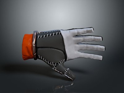 Gloves Hand Gaming Items model