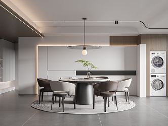 Modern Restaurant 3d model