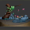 Game Environment Game Scene Fairy Tale Scene Fairy Tale Magic Scene Magic Item Fantasy Scene 3d model