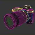 DSLR Camera Card Machine Digital Camera Digital Camera Photographic Equipment 3d model