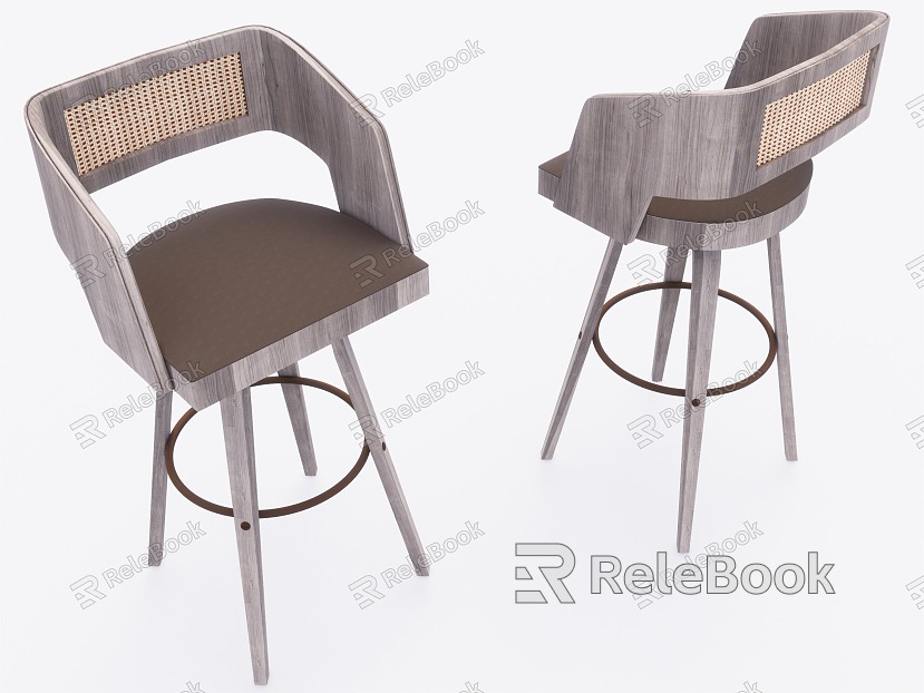 Modern Dining Chair Single Chair Leisure Chair Bar Chair model