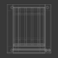 Modern Freestanding Black Wine Cooler with Glass Door Shelves and Interior Lighting