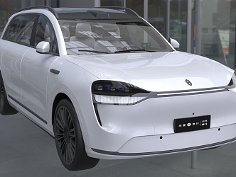 Hyundai 2024 Huawei Hongmeng Zhixing M9 New Energy Vehicle with Interior Trim 3d model