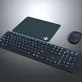 Essential Computer Accessories Keyboard Mouse And Mouse Pad Set For Office Use
