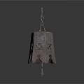 Metal Bell Shaped Household Item With Hollow Out Patterns And Decorative Design
