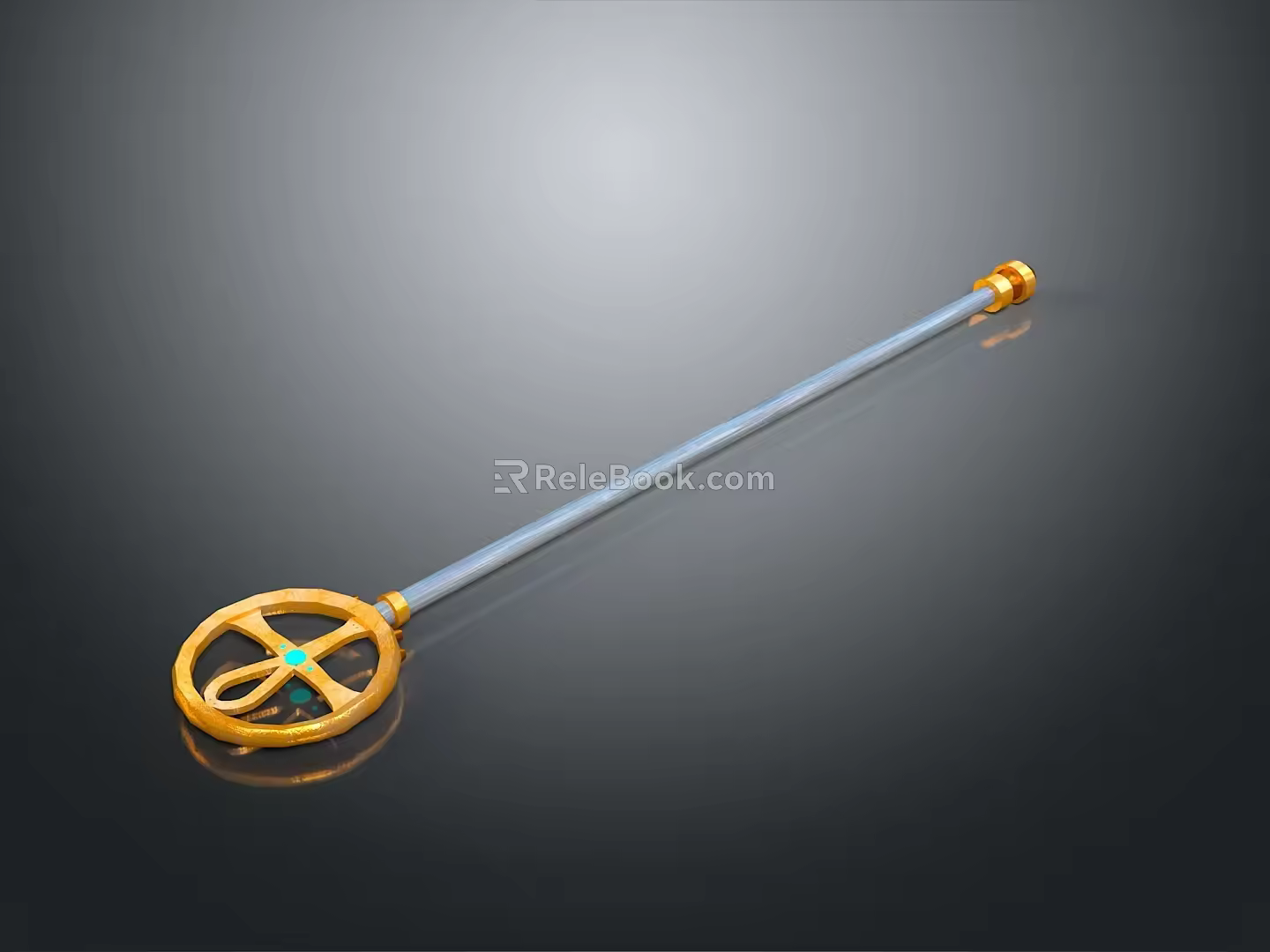 Scepter Ancient Scepter Cane Ancient Scepter Magic Scepter Metal Scepter Classical Scepter Magic Scepter 3d model
