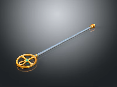 Scepter Ancient Scepter Cane Ancient Scepter Magic Scepter Metal Scepter Classical Scepter Magic Scepter 3d model