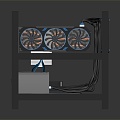 Mining Machine Mining Machine Server Cabinet 3d model