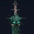 Sword Cartoon Sword Style Sword Shiny Sword 3d model
