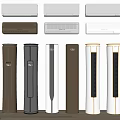 Modern air conditioning air conditioning combination 3d model