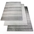 modern square carpet square carpet 3d model